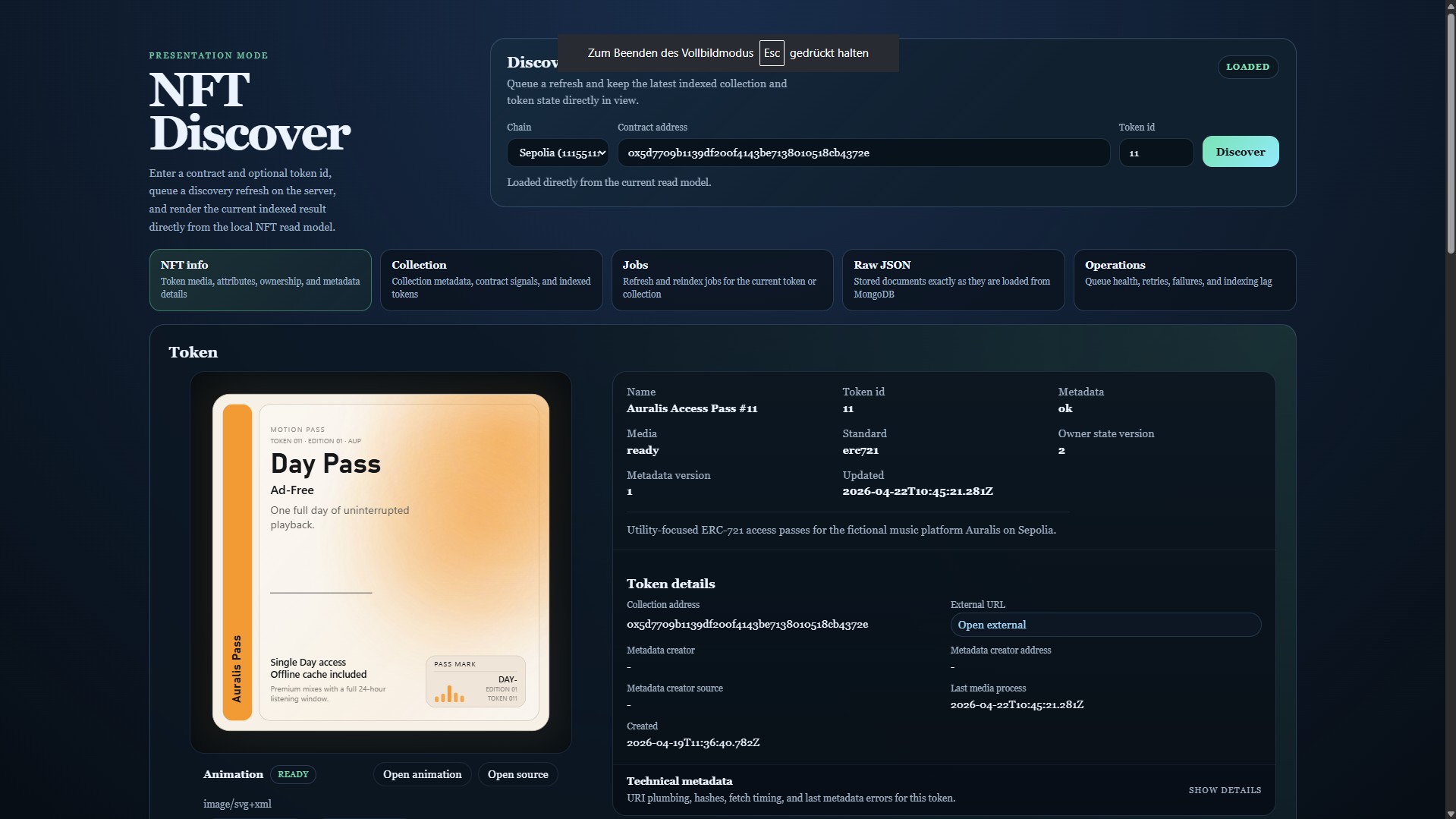 NFT Data Platform